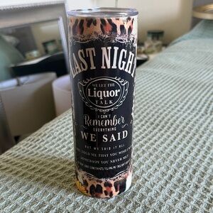 Morgan Wallen tumbler